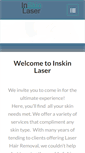 Mobile Screenshot of inskinlaser.com